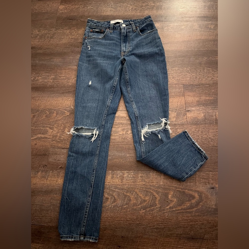 A&F high rise skinny jeans Size 24/00